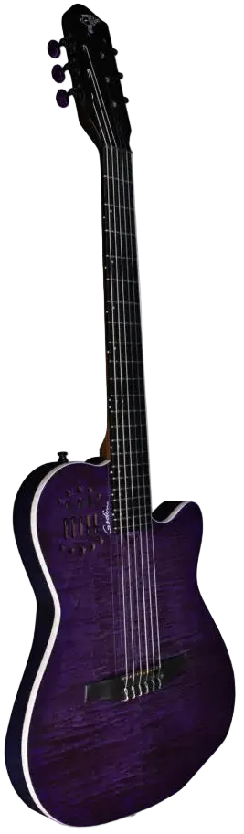 Godin ACS Nylon Steve Stevens Signature 25th Anniversary - Limited Edition - Purple
