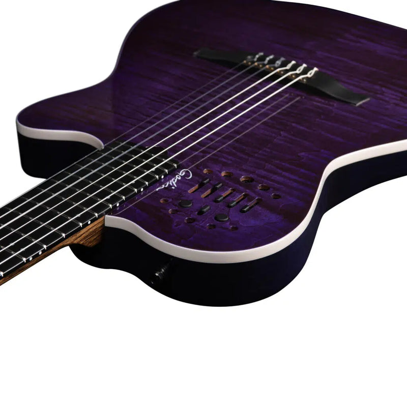 Godin ACS Nylon Steve Stevens Signature 25th Anniversary - Limited Edition - Purple