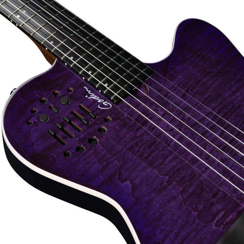 Godin ACS Nylon Steve Stevens Signature 25th Anniversary - Limited Edition - Purple