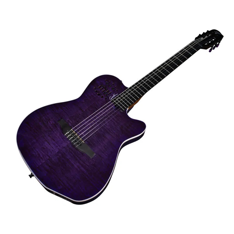 Godin ACS Nylon Steve Stevens Signature 25th Anniversary - Limited Edition - Purple