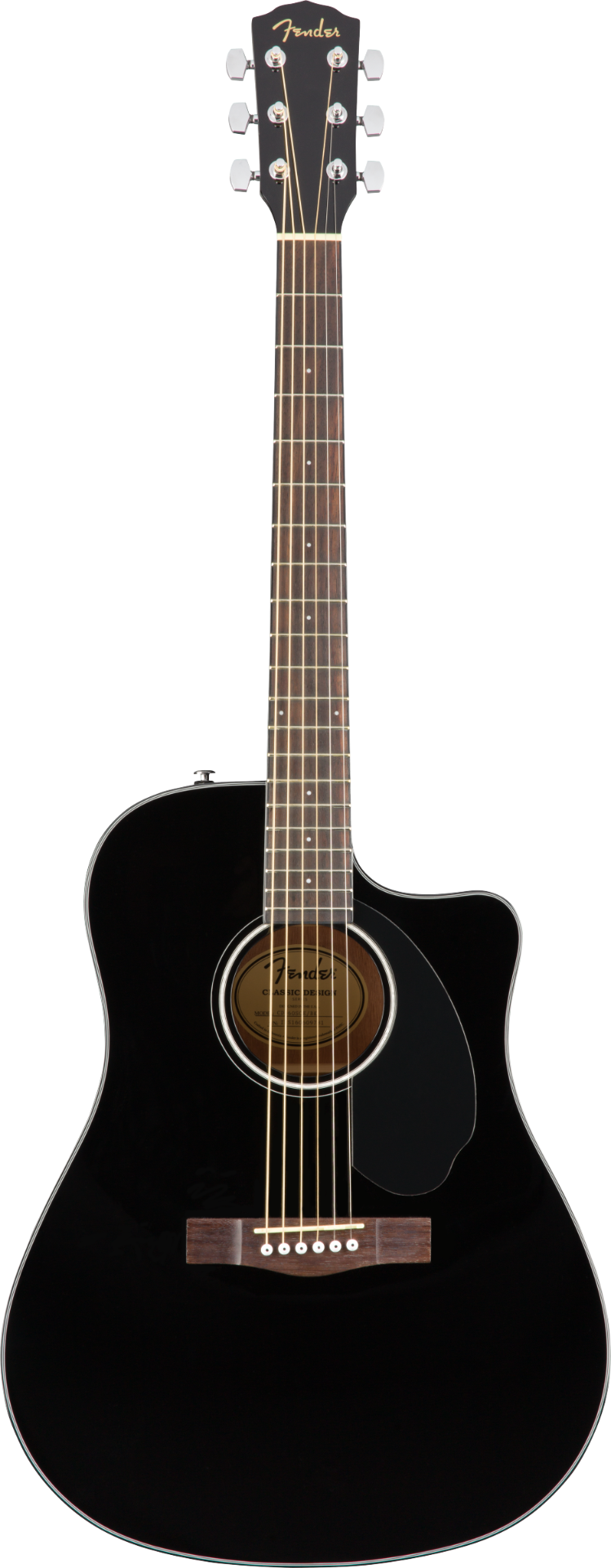 Fender CD-60SCE Dreadnought - Black