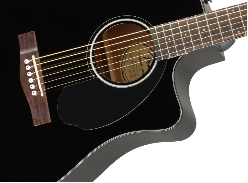 Fender CD-60SCE Dreadnought - Black