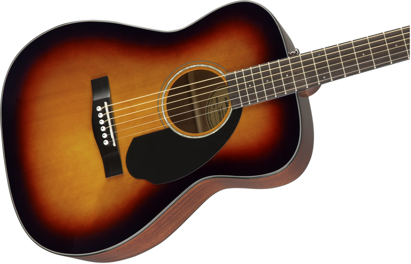 Fender CC-60S Concert Acoustic Guitar - 3-color Sunburst