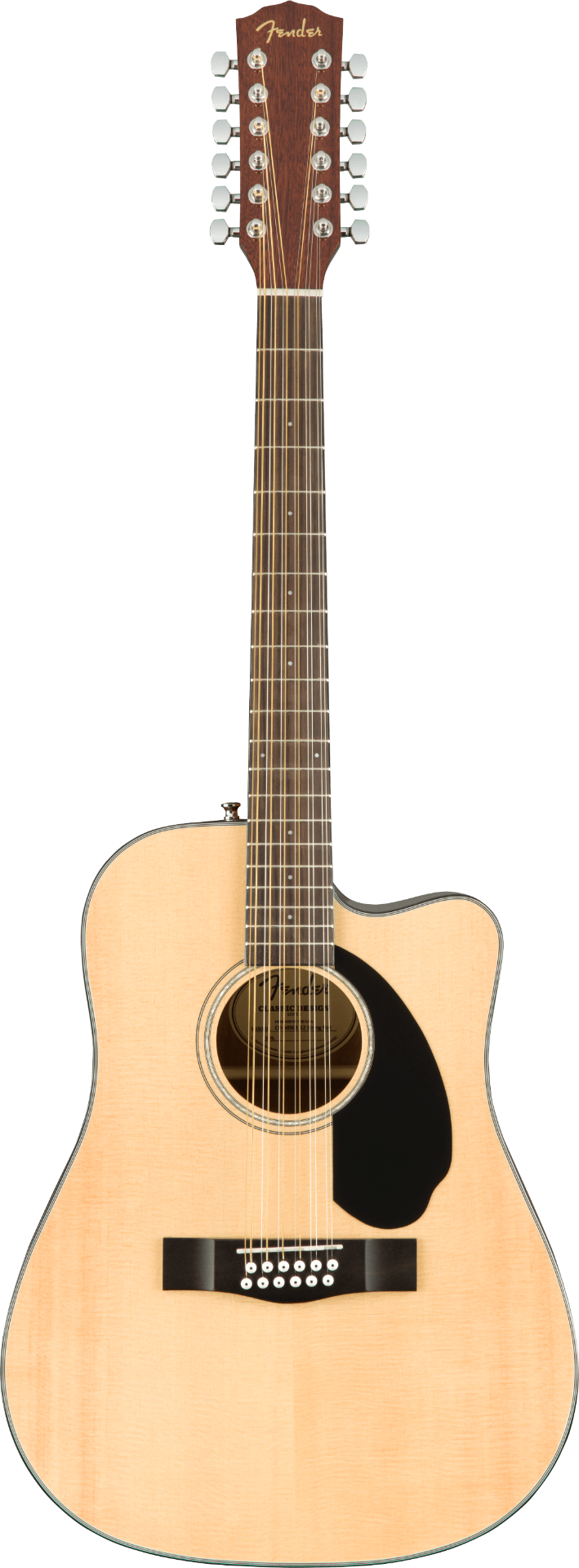 Fender CD-60SCE Dreadnought 12-String - Natural