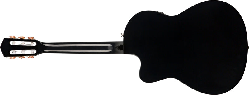 Fender CN-140SCE Nylon (w. case) - Black