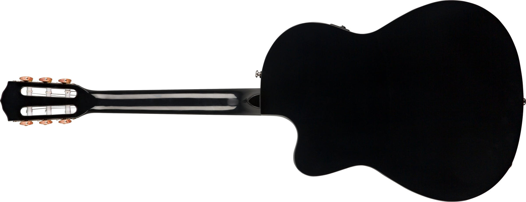 Fender CN-140SCE Nylon (w. case) - Black