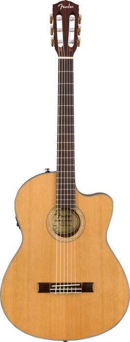 Fender CN-140SCE Nylon (w. case) - Natural