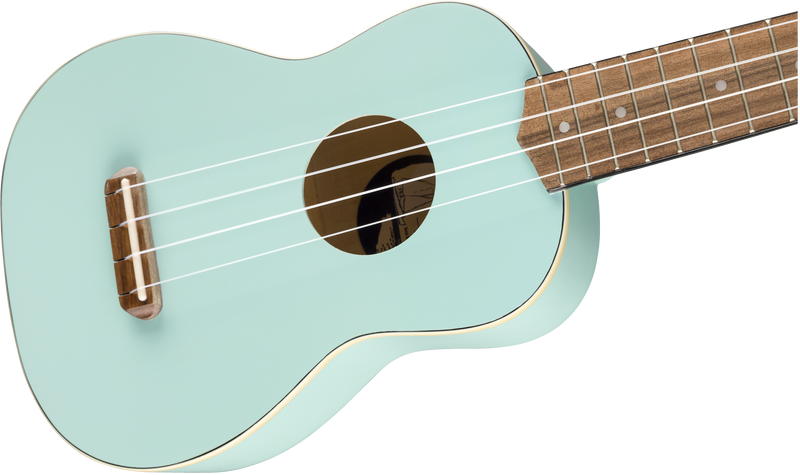 Fender Venice Soprano Ukulele - Daphne Blue
