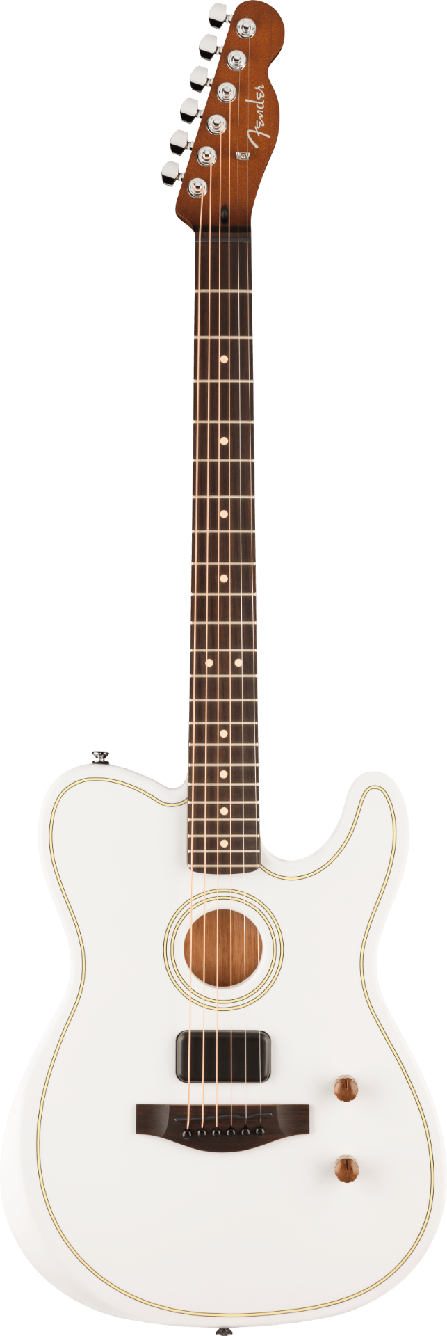 Fender Acoustasonic Standard Telecaster - Arctic Gold