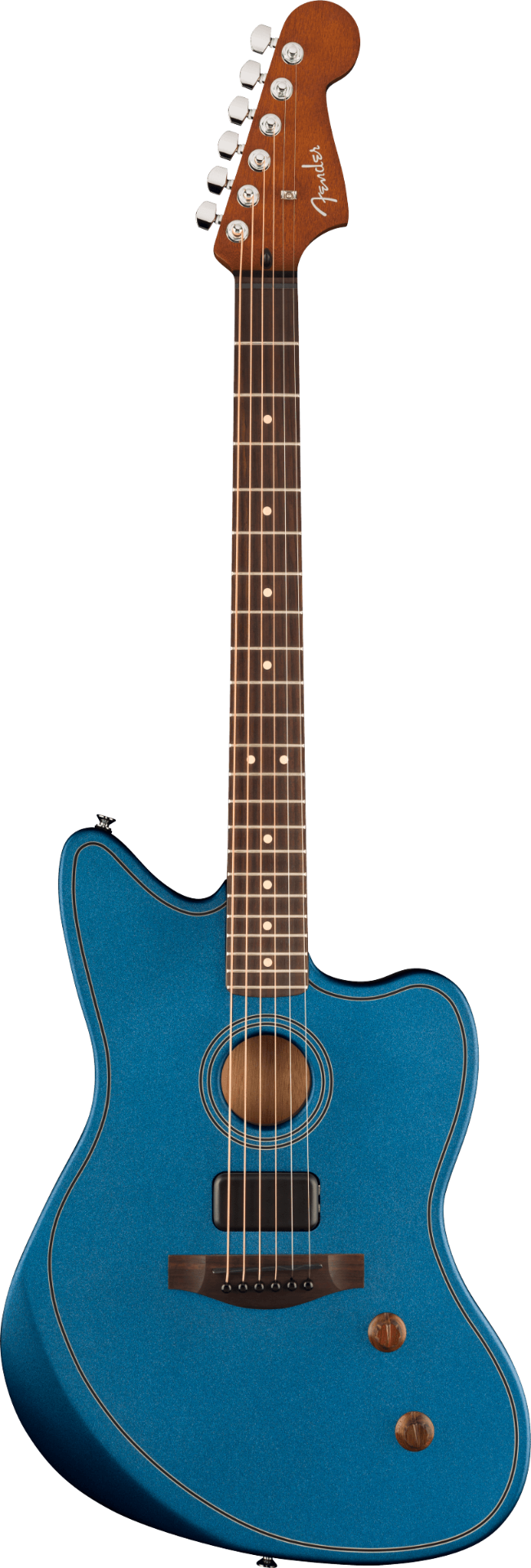 Fender FSR Acoustasonic Standard Jazzmaster - Lake Placid Blue