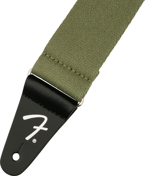 Fender SuperSoft Guitar Strap - Olive, 2"