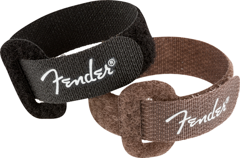 Fender Cable Ties 7 - Black / Brown