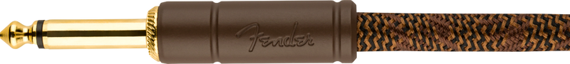 Fender Paramount Acoustic Instrument Cable - 18.6 foot, Brown
