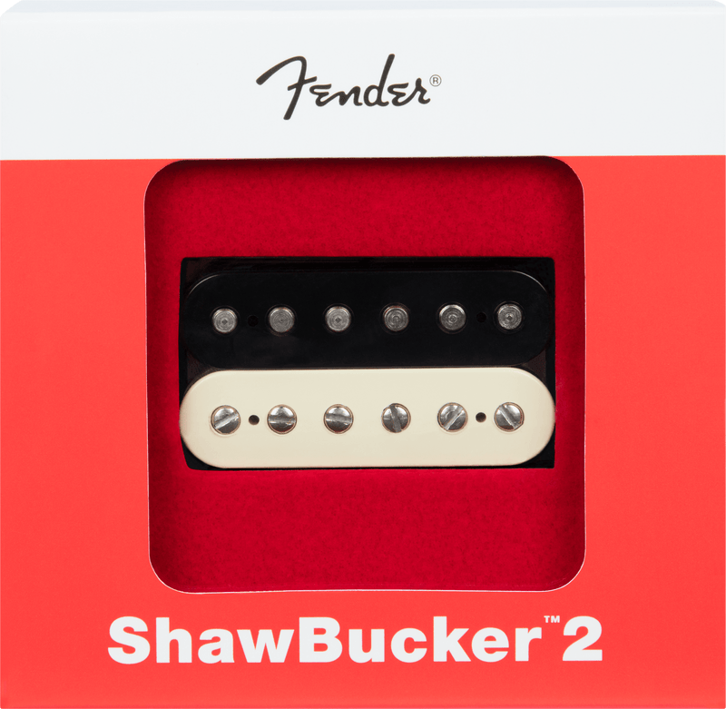 Fender ShawBucker 2 Bridge Humbucker Pickup - Zebra
