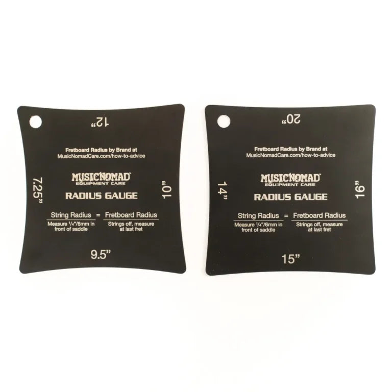Music Nomad Precision Radius Gauge Set - 2 pack