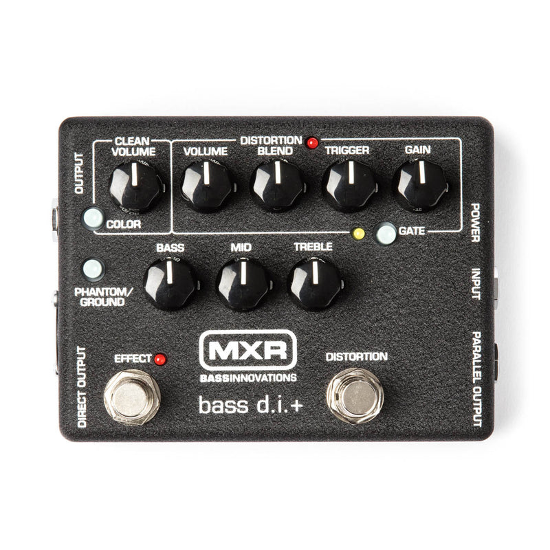 MXR M80 Bass D.I. + Bass Distortion Pedal