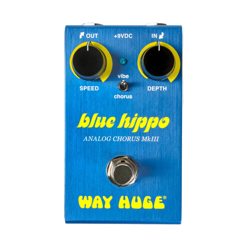 Dunlop Way Huge Mini Blue Hippo  Analog Chorus Pedal