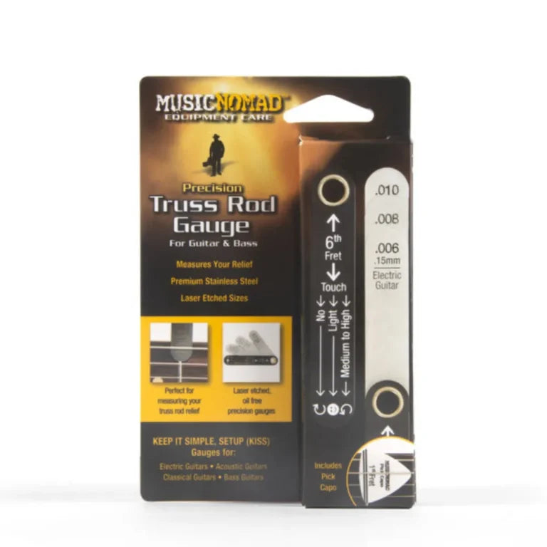 Music Nomad Truss Rod Neck Relief Measure and Adjust Kit for Taylor Guitars