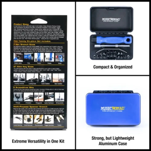 Music Nomad KEEP IT SIMPLE, SETUP (KISS) Starter Kit Bundle