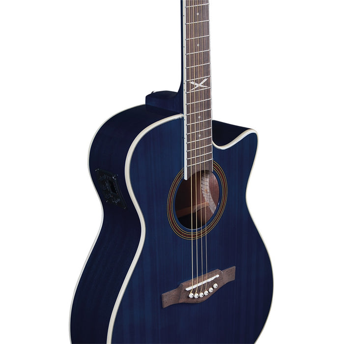 Eko NXT A100ce - See Through Blue