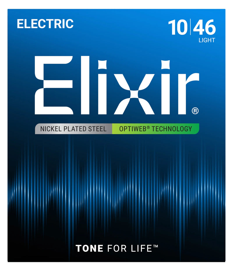 Elixir Optiweb Electric Guitar Strings - .010-.046