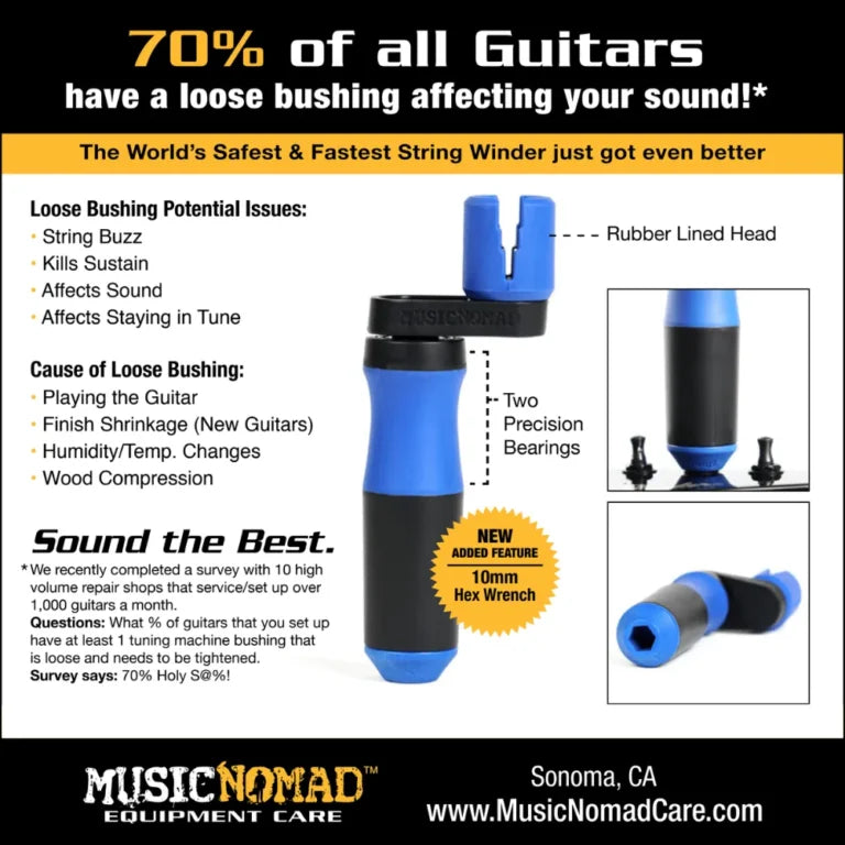 Music Nomad Equipment Care Grip Winder