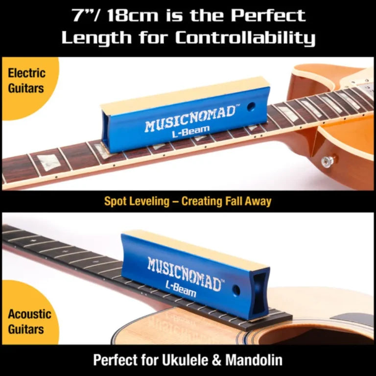 Music Nomad Fret Leveler for Guitar, Ukulele and Mandolin