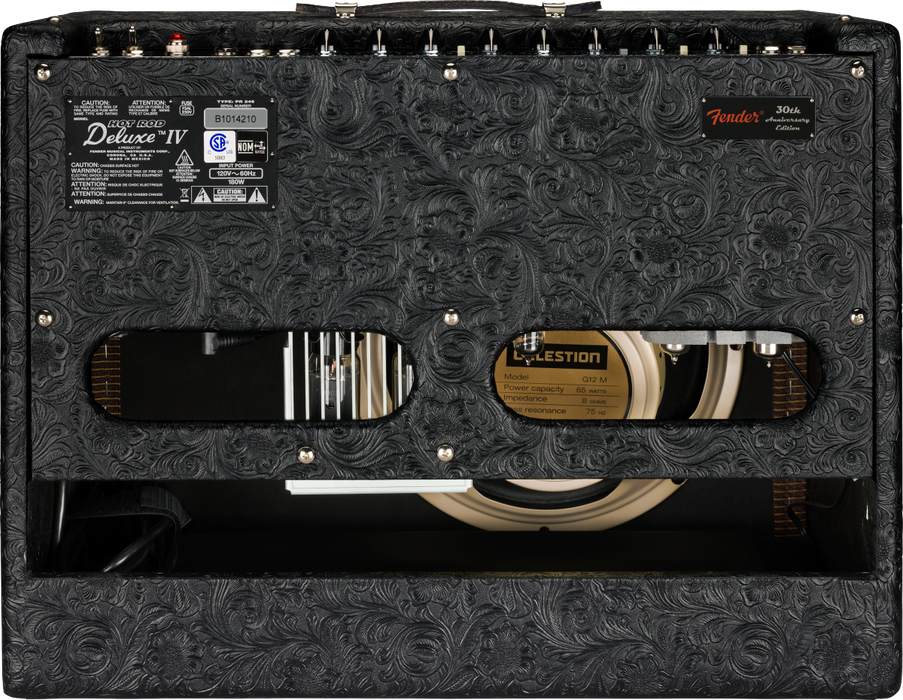 Fender Limited Edition 30th Anniversary Hot Rod Deluxe Combo Amplifier - Black Western