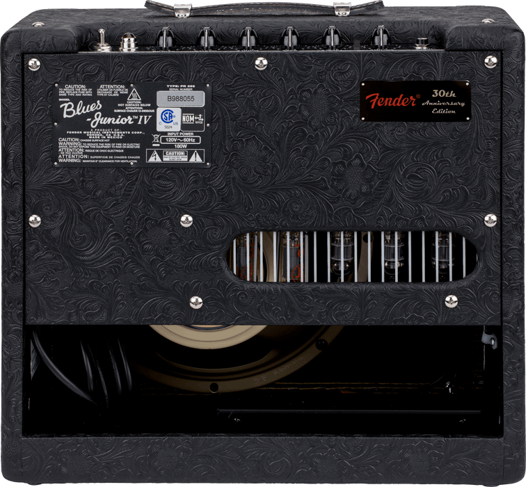 Fender Blues Junior IV 30th Anniversary 15-watt 1 x 12-inch Combo Amplifier - Black West