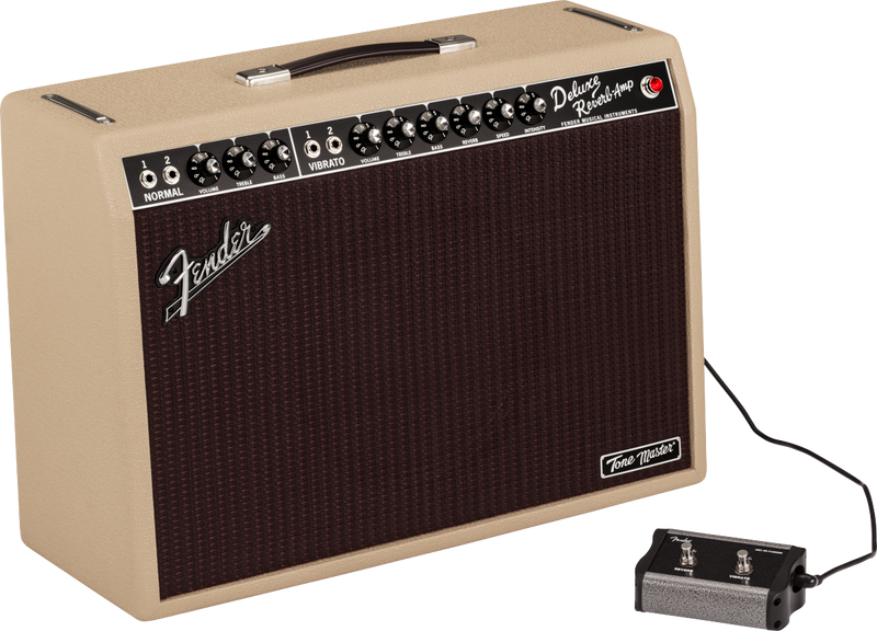 Fender Tone Master Deluxe Reverb 1x12" Combo Amp - Blonde