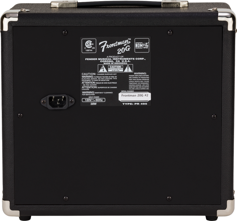 Fender Frontman 20G 1 x 8-inch 20-watt Combo Amp