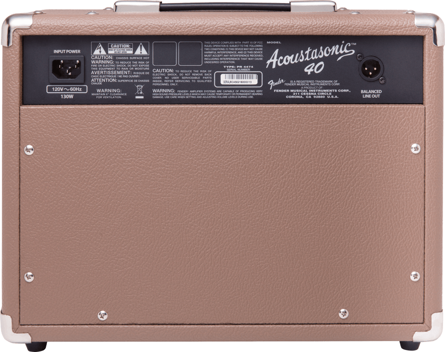 Fender Acoustasonic 40 120v