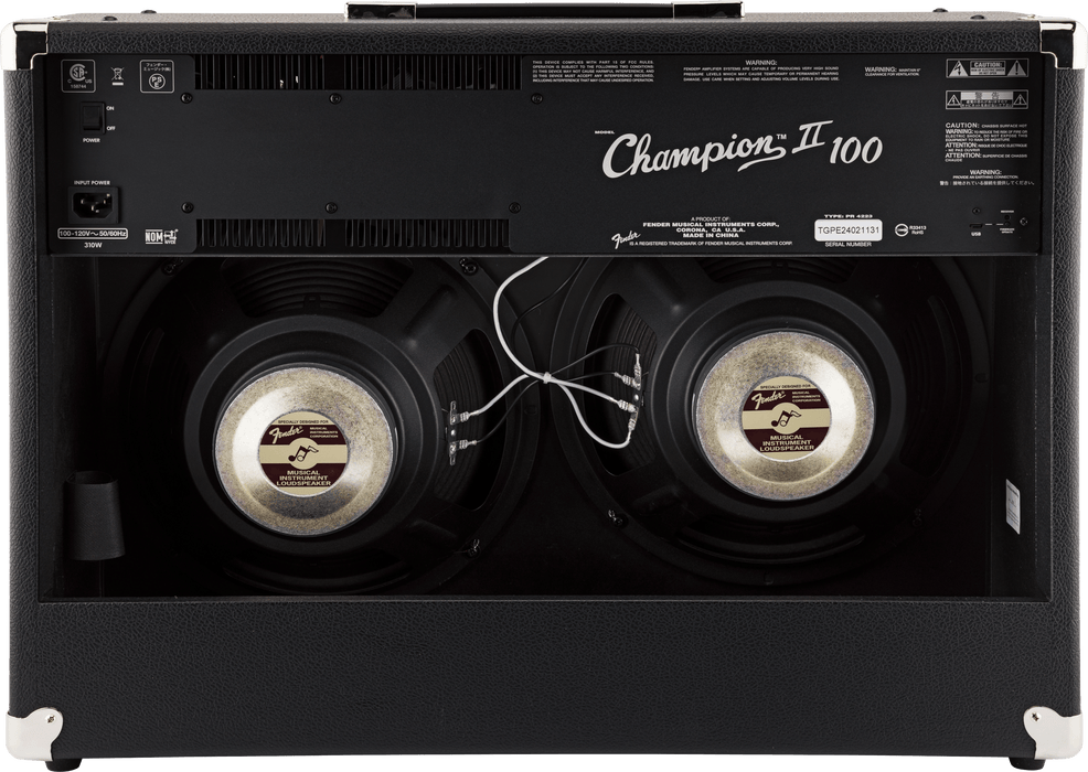 Fender Champion II 100-watt 2 x 12-inch Combo Amplifier