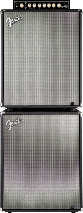 Fender Rumble 210 2x10" Bass Cabinet - Silver Grill