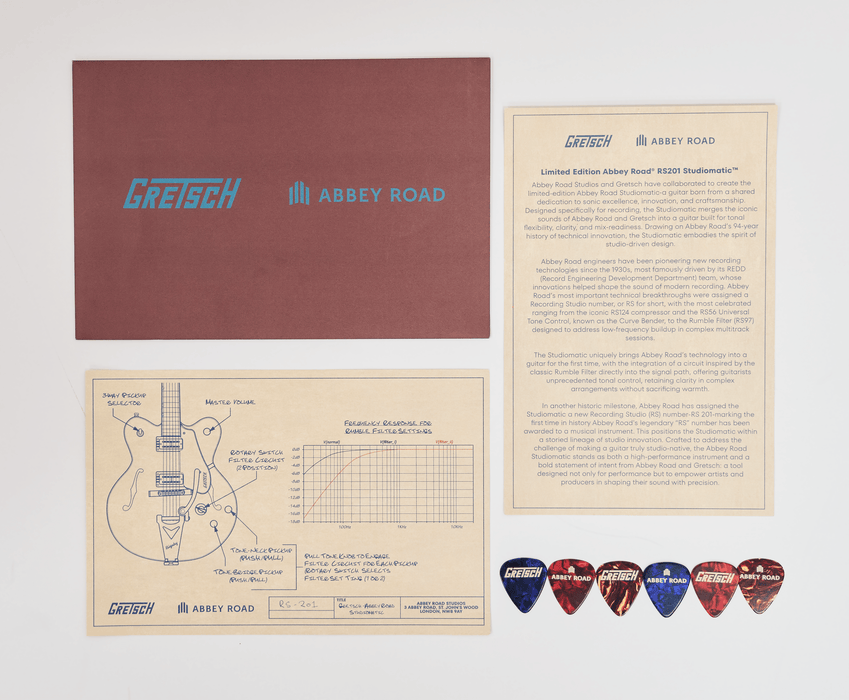Gretsch Limited Edition Abbey Road Studiomatic - Classic Walnut Stain