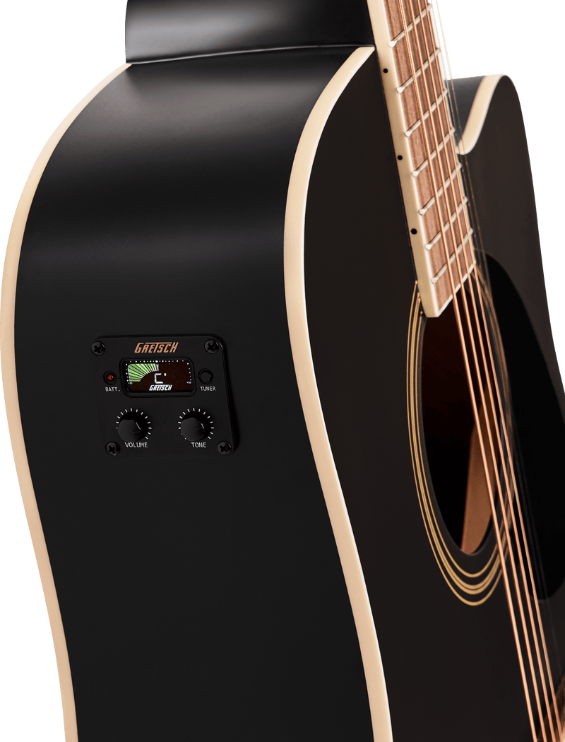 Gretsch Prelude D100CE Dreadnought - Black