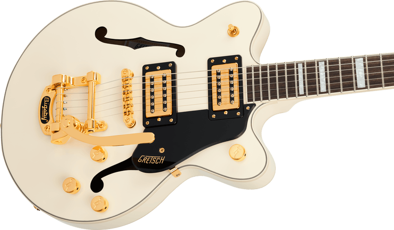 Gretsch G2655TG Streamliner Center Block Jr. Double-Cut - Vintage White