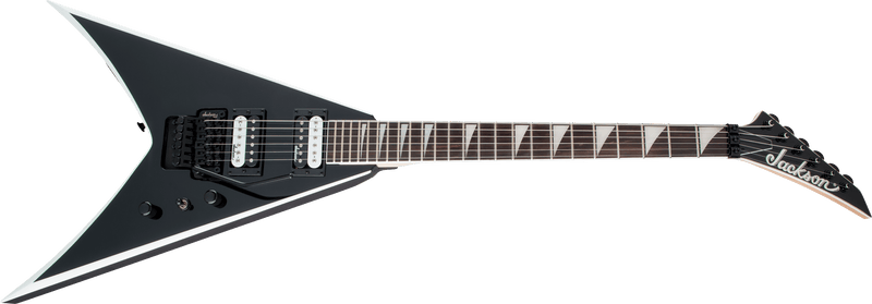 Jackson JS Series King V JS32 - Black with White Bevels