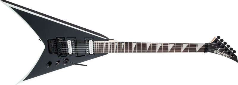 Jackson JS Series King V JS32 - Black with White Bevels