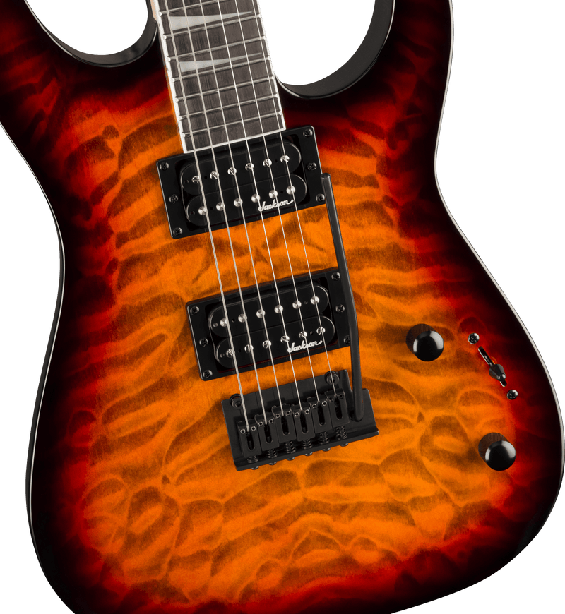 Jackson Dinky JS20 DKQ - Tobacco Burst