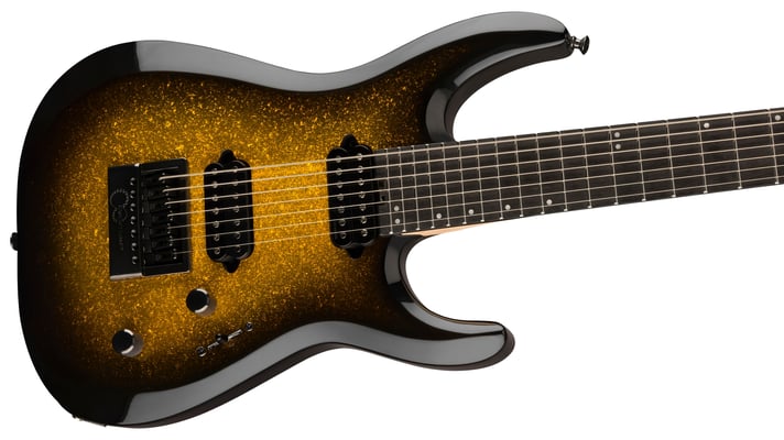 Jackson Pro Plus Series DK Modern EverTune 7 - Gold Sparkle