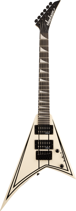 Jackson RR Minion JS1XM - Snow White with Black Pinstripes