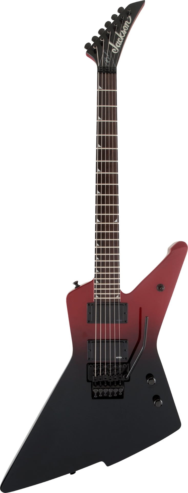 Jackson Pro Series Signature Phil Demmel Demmelition Fury PD - Red Tide Fade