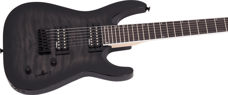 Jackson Dinky Arch Top JS22Q-7 DKA HT - Transparent Black Burst