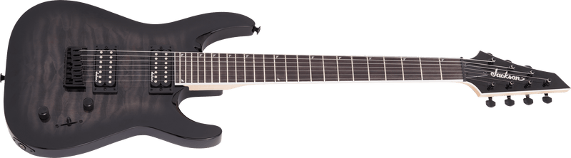 Jackson Dinky Arch Top JS22Q-7 DKA HT - Transparent Black Burst