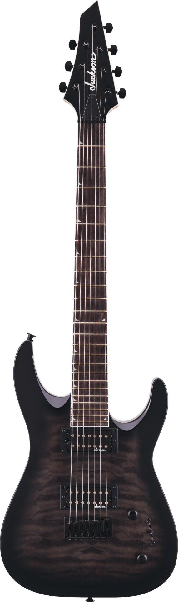 Jackson Dinky Arch Top JS22Q-7 DKA HT - Transparent Black Burst