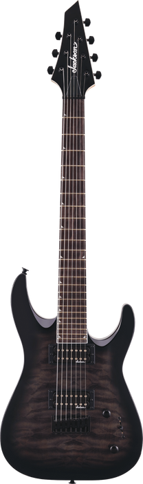 Jackson Dinky Arch Top JS22Q-7 DKA HT - Transparent Black Burst