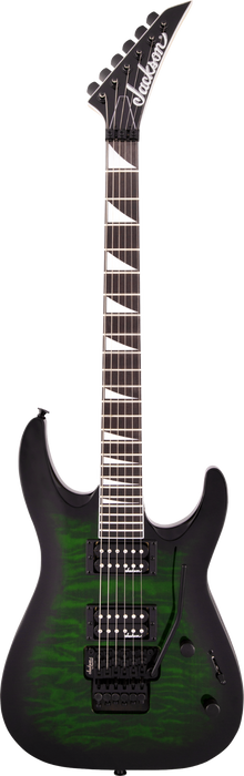 Jackson JS Series Dinky Arch Top JS32Q DKA - Trans Green Burst