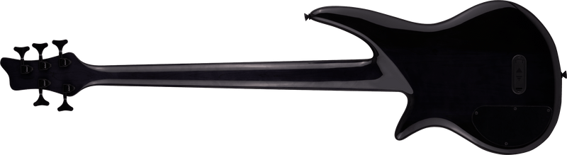 Jackson X Series Spectra Bass SBXQ V - Transparent Black Burst