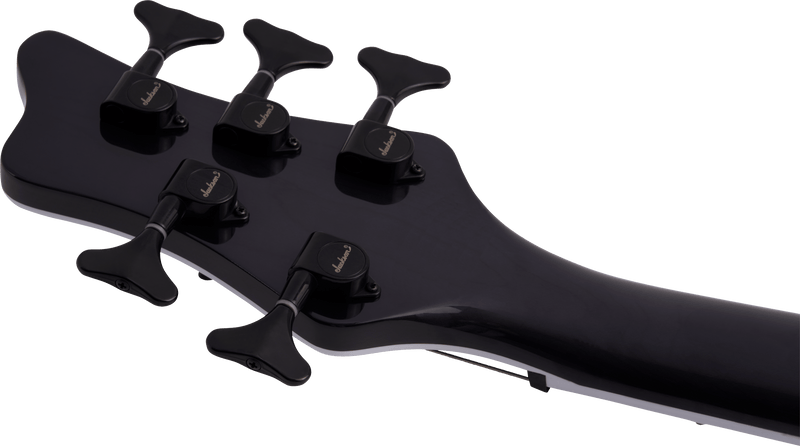 Jackson X Series Spectra Bass SBXQ V - Transparent Black Burst